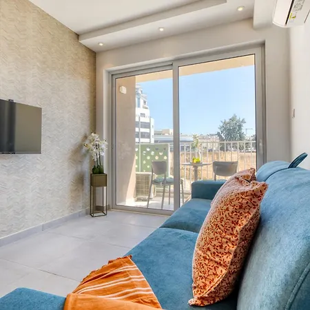 Luxury 1 Bedroom St Julians Sleeps 4 Appartement *